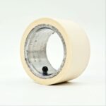 لاستیک سفید غلطک طاقه جمع کن  60 mm بزرگ  WT - تصویر 2
