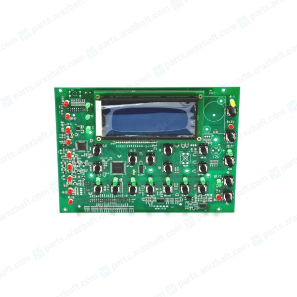 LCD ال سی دی و برد بالا کنترل پنل جولا (Phoenix & Molex)